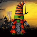 Halloween Rudolph Faceless Doll Dwarf Spider Halloween Window Display Decoration Broom Rudolph Doll