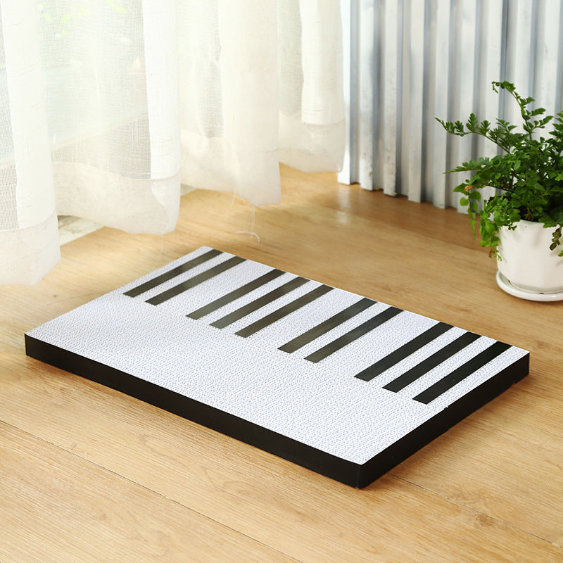 Creative New Design Steak Corrugated Cat Scratcher, Cat Claw Sharpening Rest Toy, Anti-Scratch Wall-Mounted Standing Cat Toy