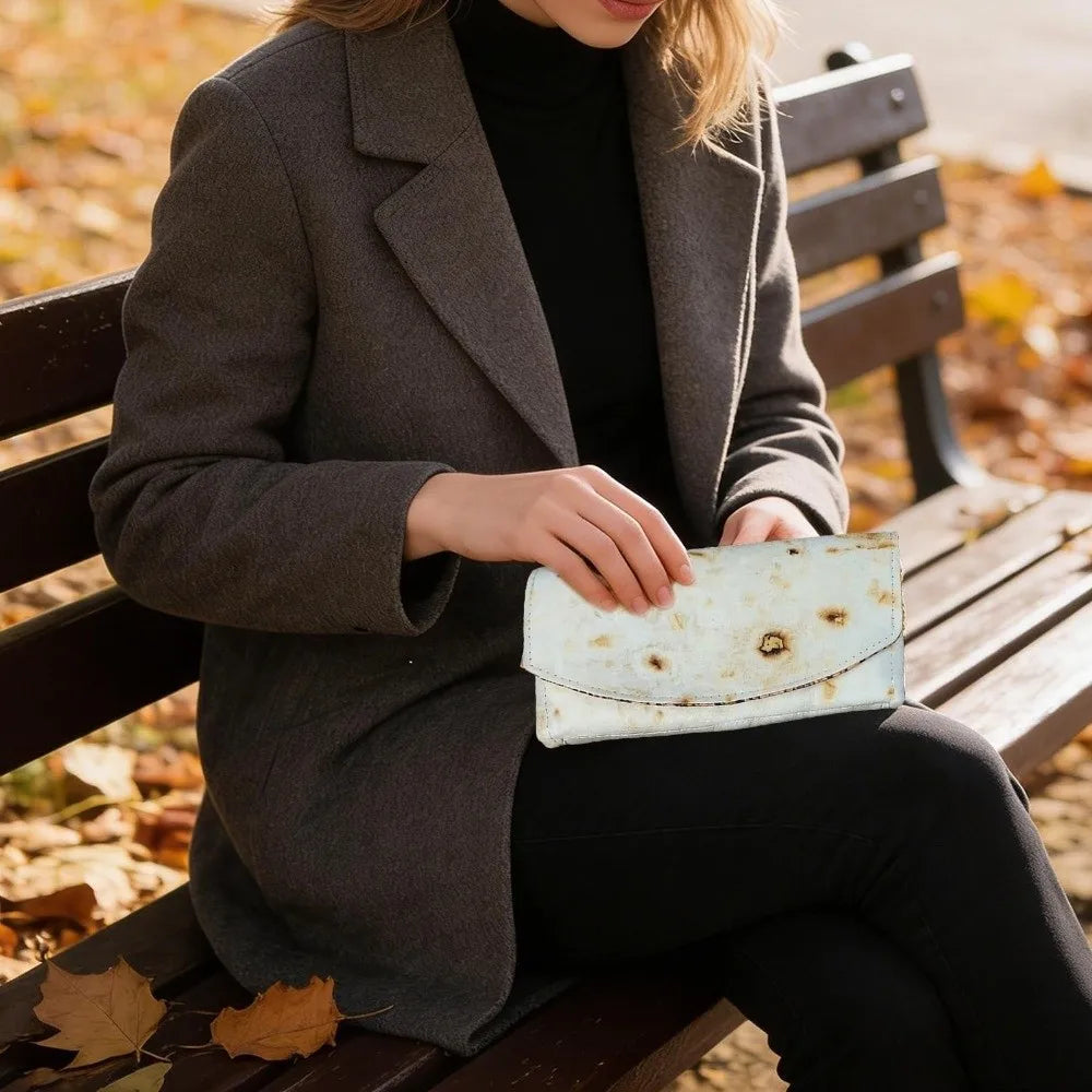 New Multiple Compartments Burrito Wallet Foldable Burrito Coin Purse with Card Slots Card Holder