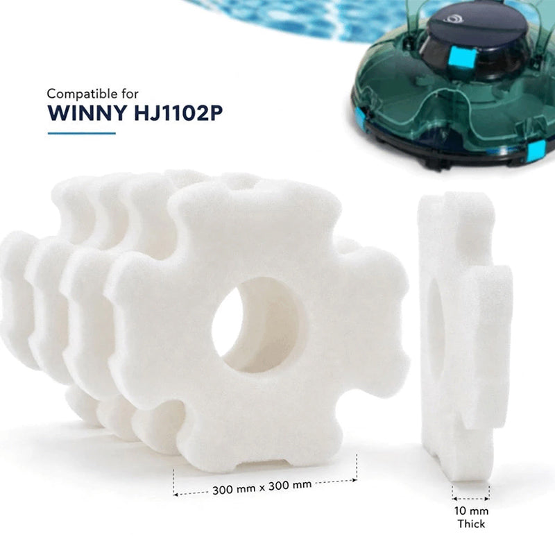 Compatible with WINNY HJ1102-P Robotic Pool Cleaner – High-Absorption Pool Filter Media