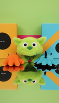 Lime Surge Plush Monster Accessory Set
