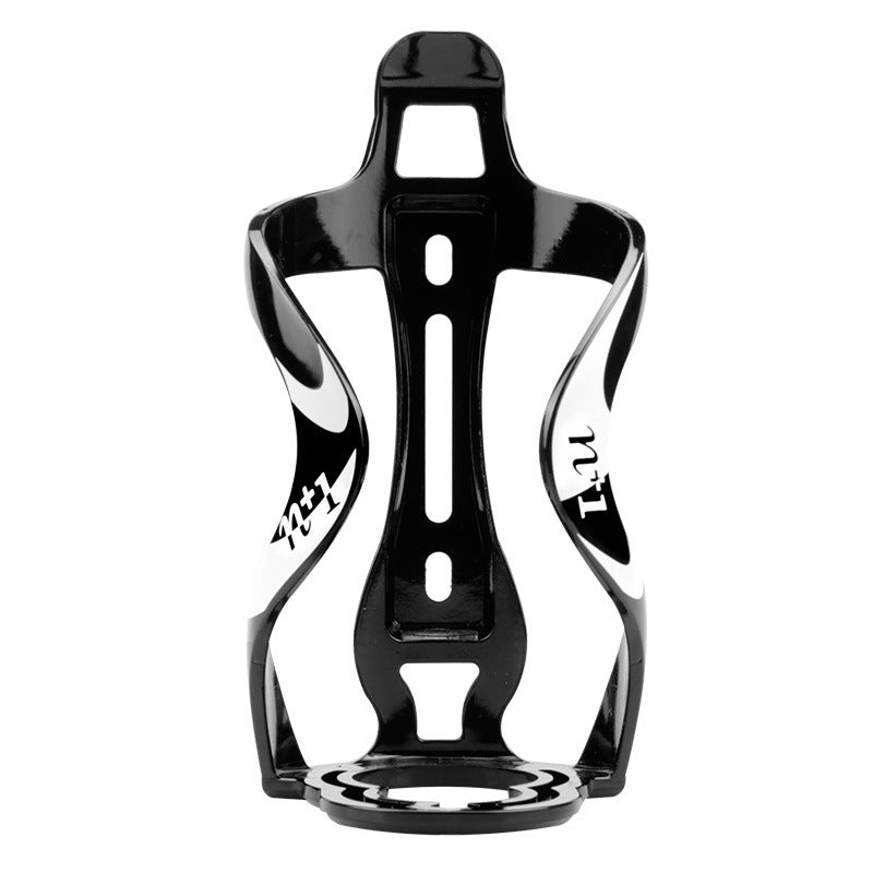 N+1 8-Shaped Bike Water Bottle Cage – Locking, Anti-Shake Nylon Holder for MTB & Road Bikes