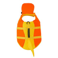 Dog Life Jacket Adjustable Pet Swim Vest – Flotation Safety Rescue Vest for Pool, Surf & Water, with Grab Handle (Tail Design)
