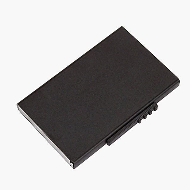 Women Men Card Holder RFID Card Wallet High Quality Business Aluminum Card Box Travel Purse Creative Card Holders