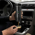 Portable Espresso Machine w/ Digital Display – 3-in-1 Capsule & Ground Coffee Maker for Travel, Camping & Office